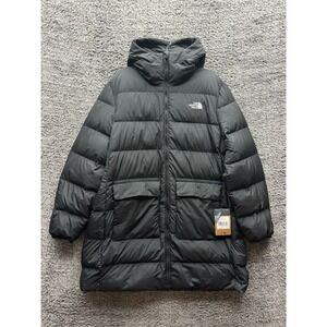NWT The North Face Gotham Full Zip Parka Puffer Jacket Black Womens Size 3XL
